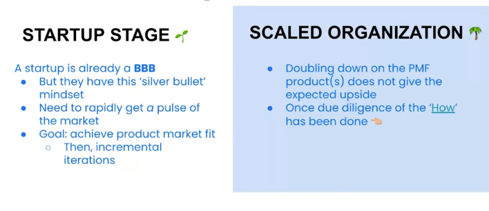 When should you invest in big bold bets?